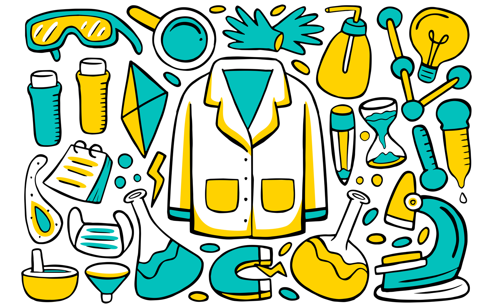 Science - Doodle Vector #01