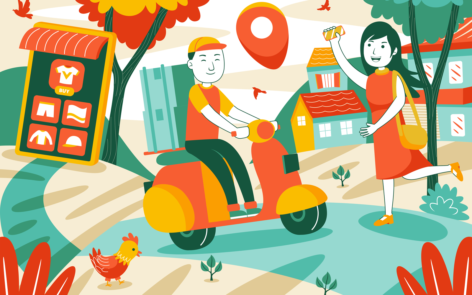 Delivery Package - Vector Illustration #01