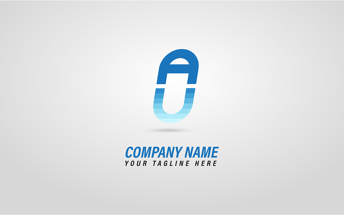 Au Logo Template - Start Your Company Logo template