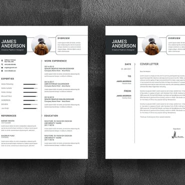 Page 3 Resume Templates 185537