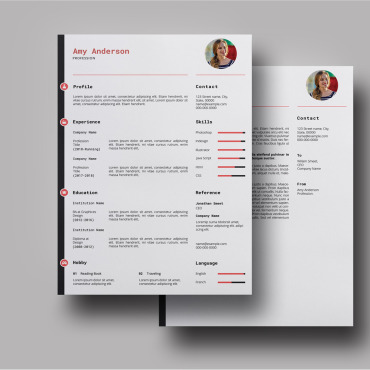 Template Cv Resume Templates 185544