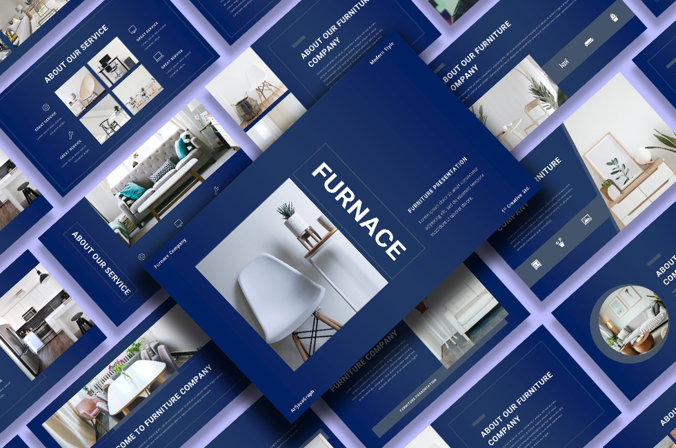 Furnace – Furniture Keynote Template Presentation