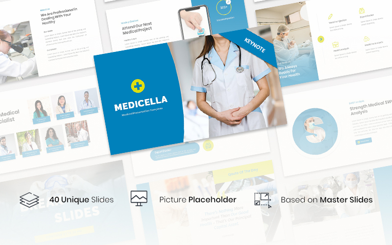 Medicella - Medical Keynote Template