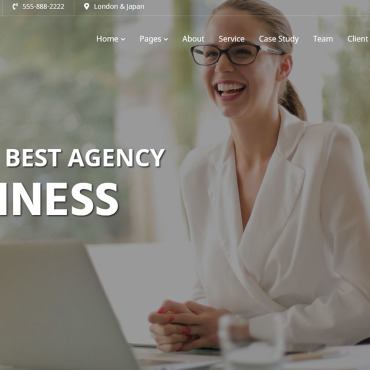 Business Clean Responsive Website Templates 185616