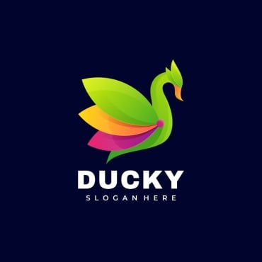 Swan Simple Logo Templates 185696