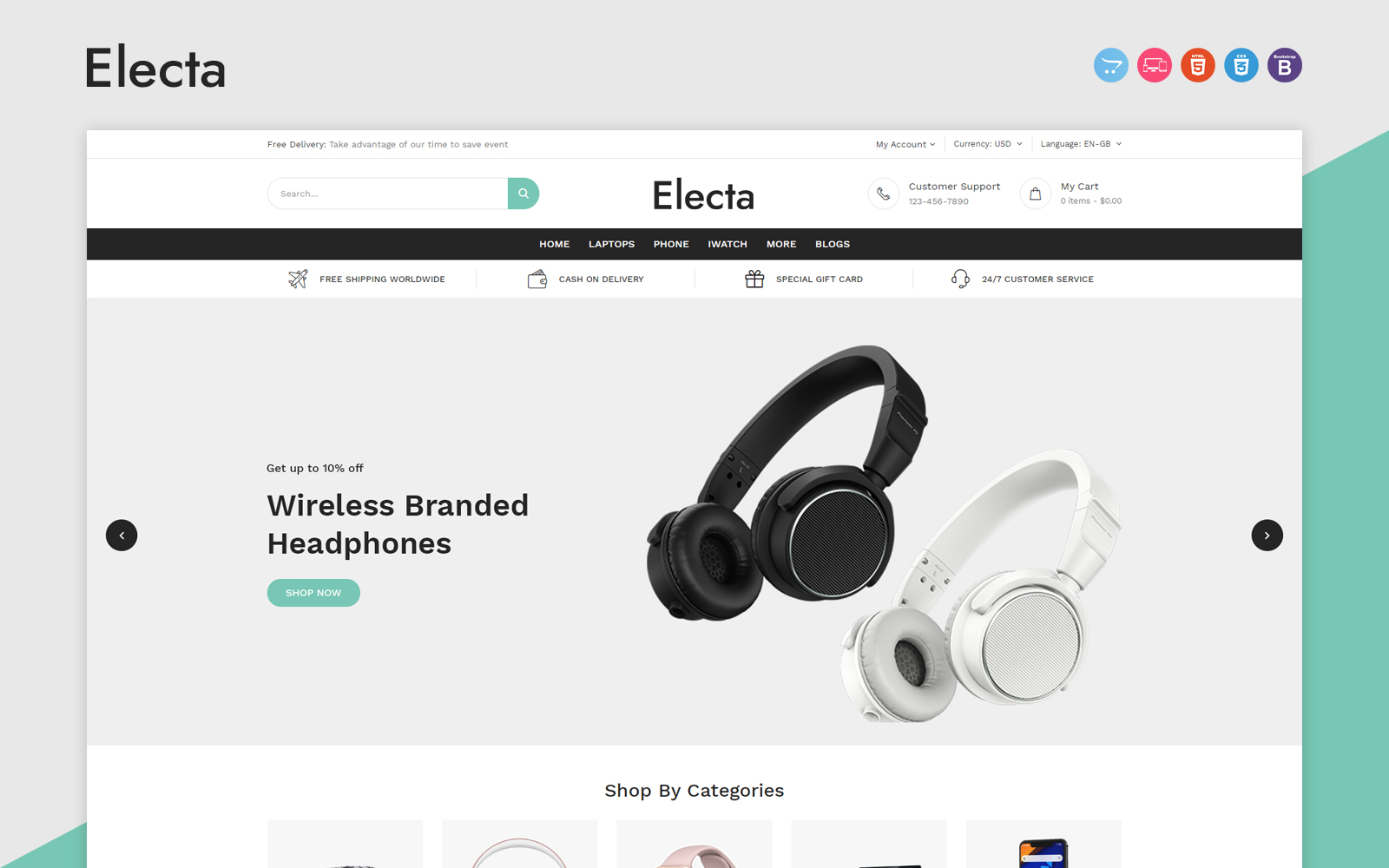 Electa - Electronics Responsive OpenCart Template