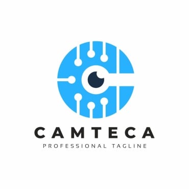 Bladesbrandbrandingbusinesscameracleancmykcreativedigitalfashionfocusimagelensletterlogologotypemediaminimalistmodernphoto  Logo Templates 186030