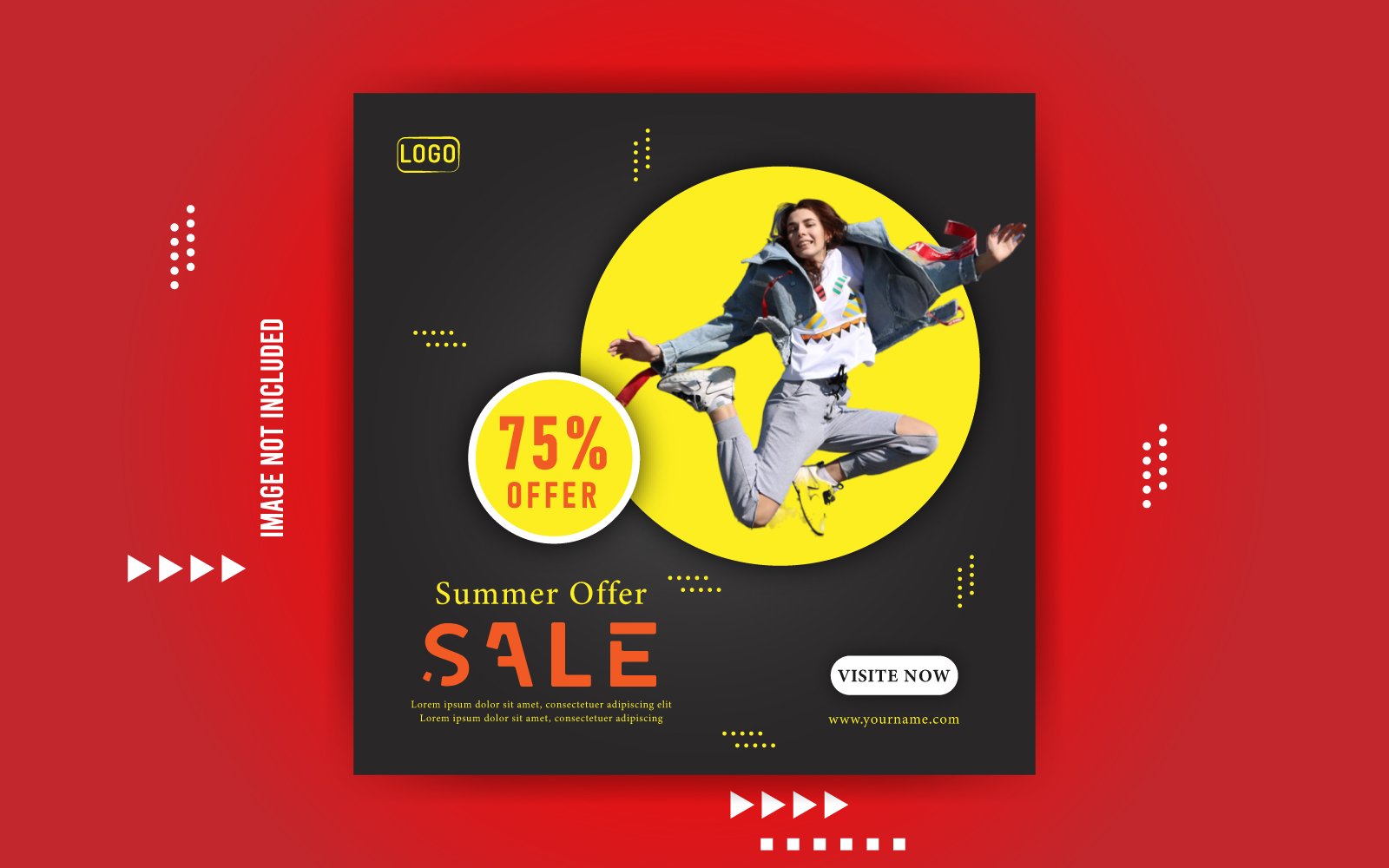 Summer Sale Offer Social Media Banner