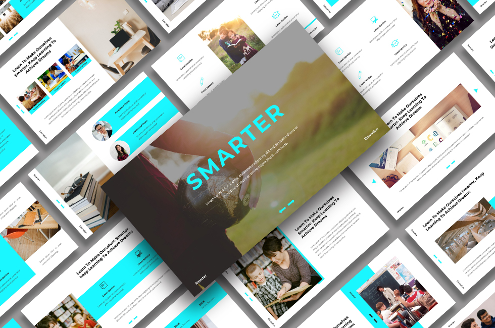 Smarter - Education Keynote Template Presentation