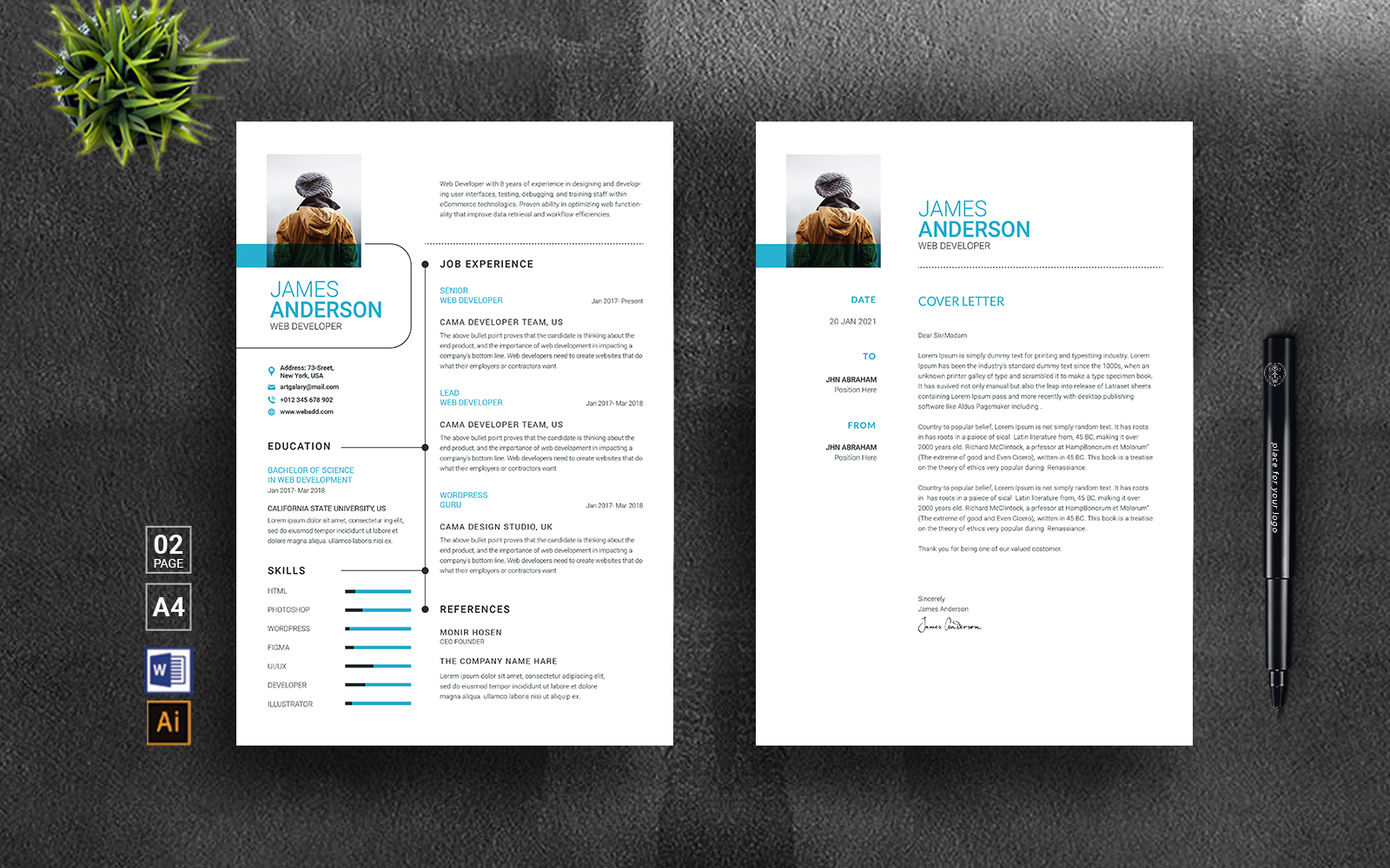 Smith Anderson  Resume Template