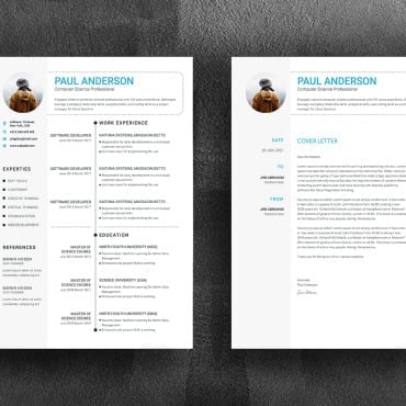 Page 3 Resume Templates 186081