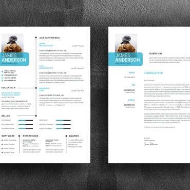 Page 3 Resume Templates 186082