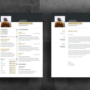 Page 3 Resume Templates 186083