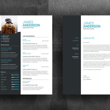 Page 3 Resume Templates 186084