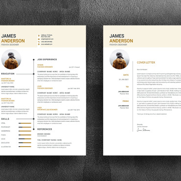 Page 3 Resume Templates 186085