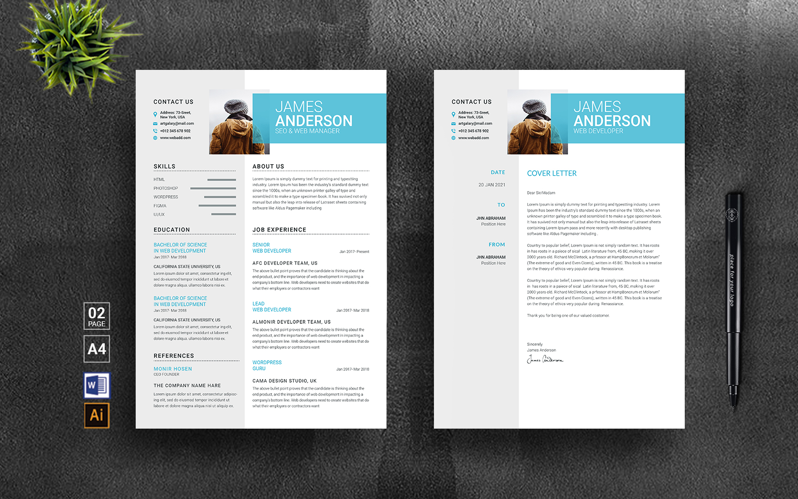 Amir Uddin  Resume Template