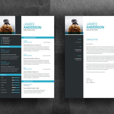 Page 3 Resume Templates 186087