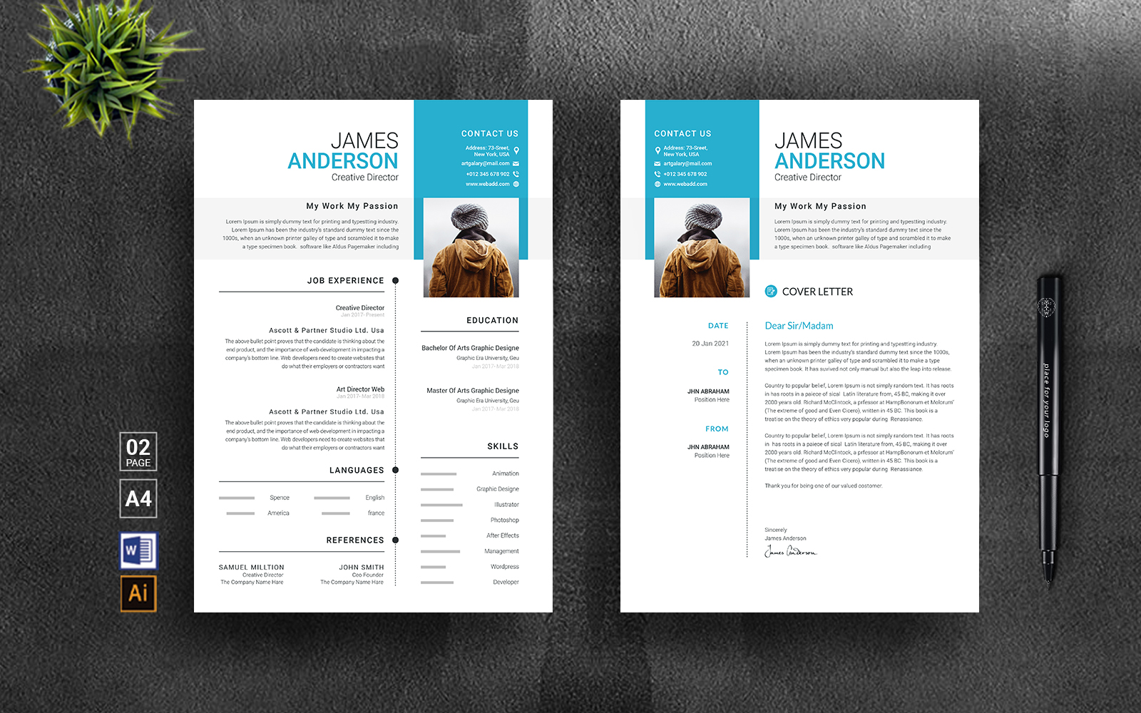 Rosen Anderson  Word Resume