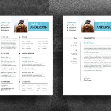 Page 3 Resume Templates 186095