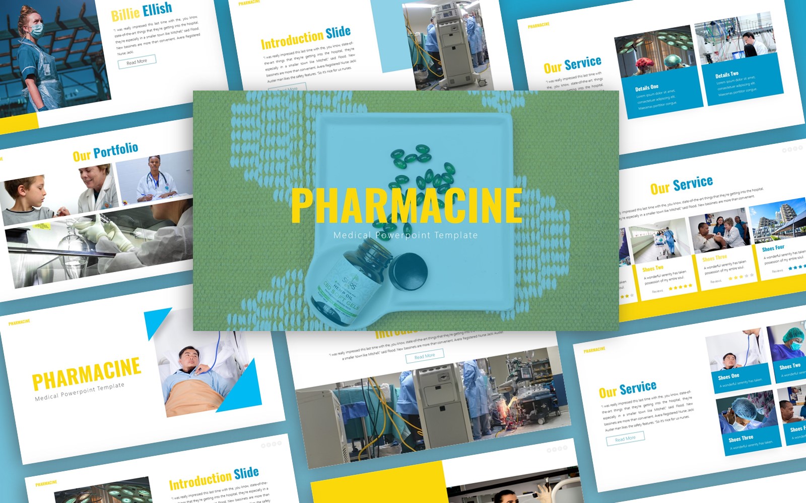 Pharmacine - Medical PowerPoint Template