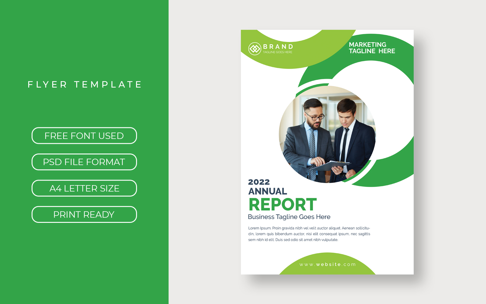 Business Brochure Cover Template