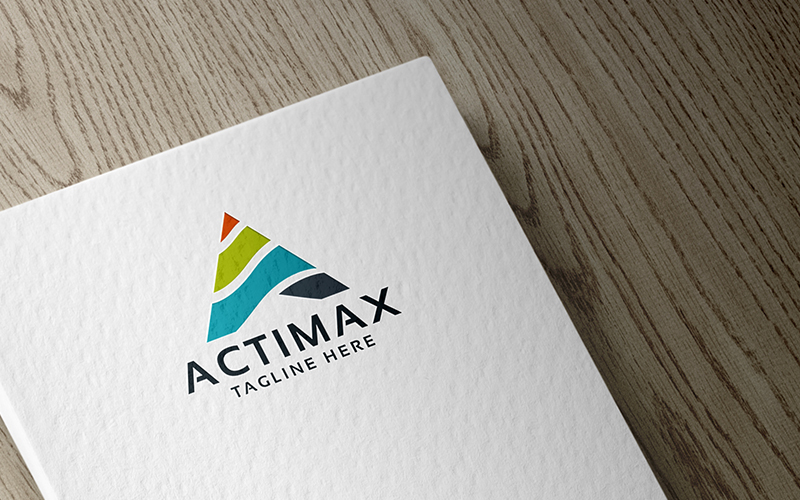 Professional Actimax Letter A Logo