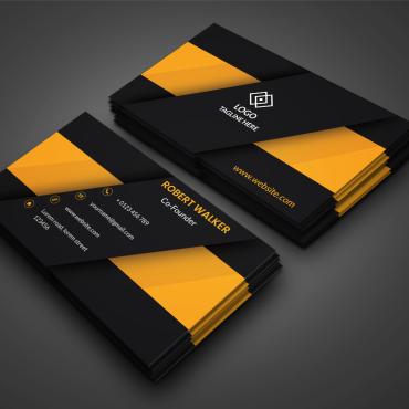 Card Unique Corporate Identity 186611