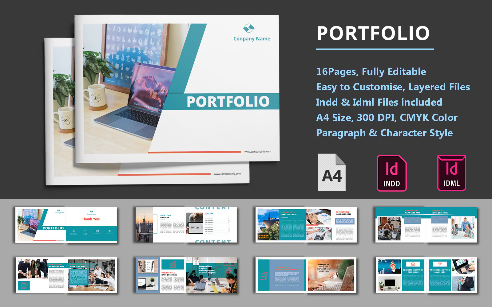 Portfolio - Corporate Identity Template