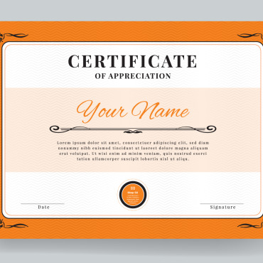 Achievement Antique Certificate Templates 186727