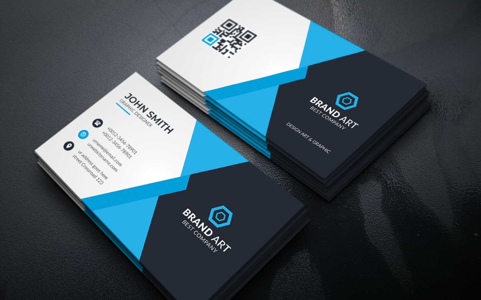 Business Card Templates Corporate Identity Template v80