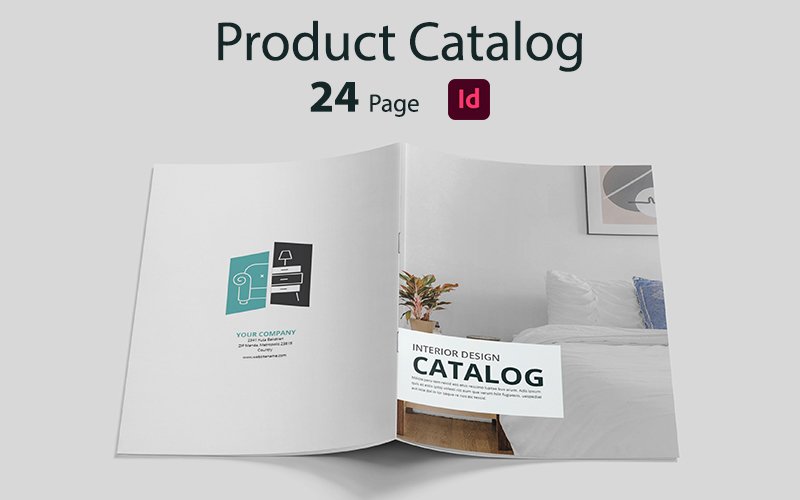 Product Catalog Design Corporate identity Template