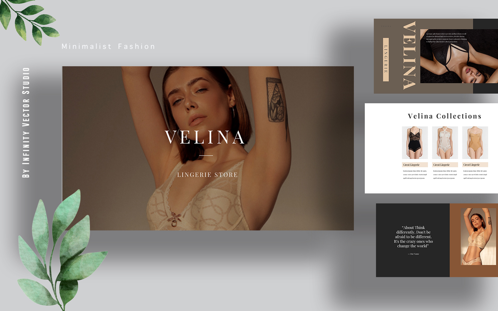 Velina Fashion Google Slides