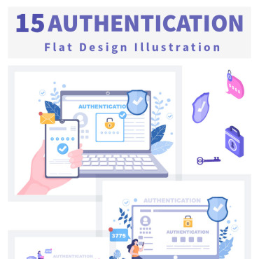 Authentication Login Illustrations Templates 186886