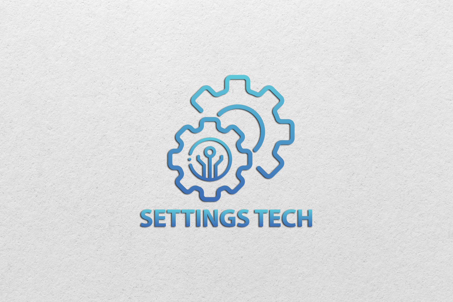 Settings Tech Logo Design