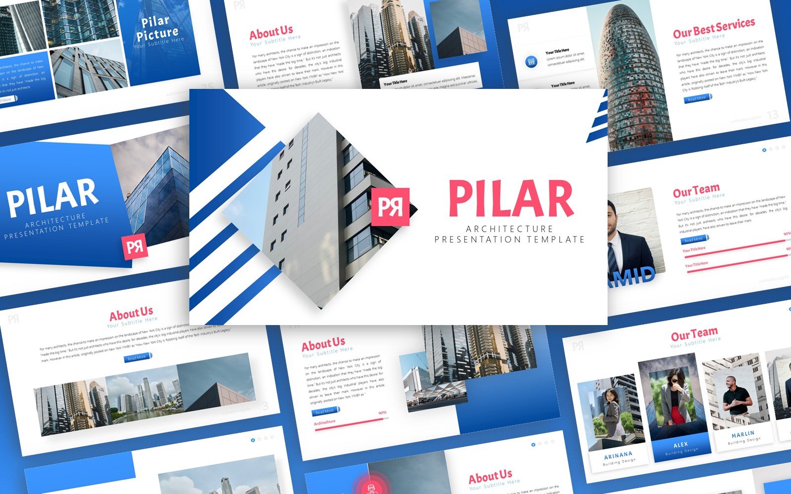 Pilar -  Architecture Multipurpose PowerPoint Presentation