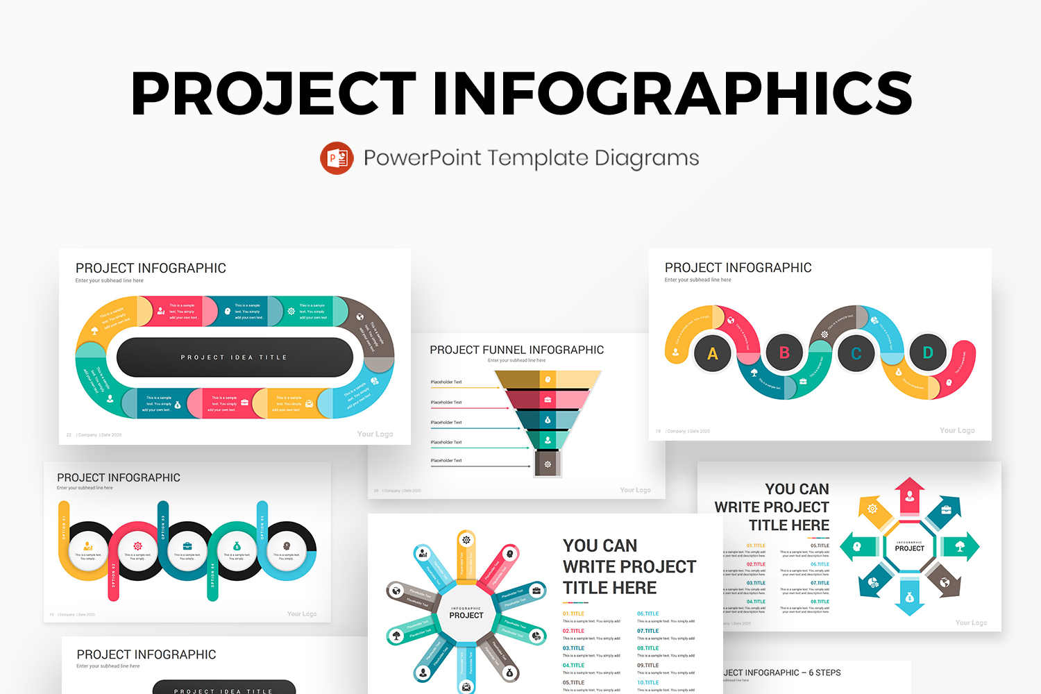 Project PowerPoint Infographics Template