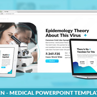 Clinic Network PowerPoint Templates 187002