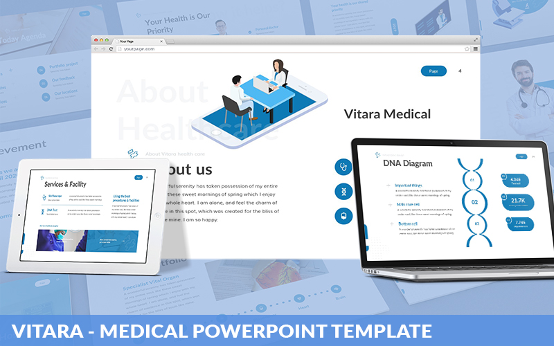 Vitara - Medical Powerpoint Template