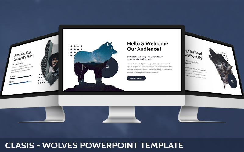 Clasis - Wolves Powerpoint Template