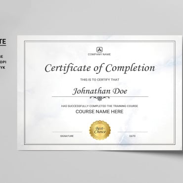 Template Printable Certificate Templates 187044