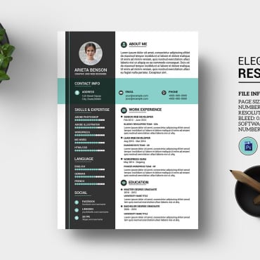 Cv Template Resume Templates 187080