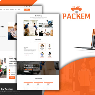 Delivery Delivery Landing Page Templates 187118