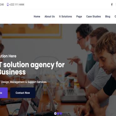 Is Solutions Responsive Website Templates 187129