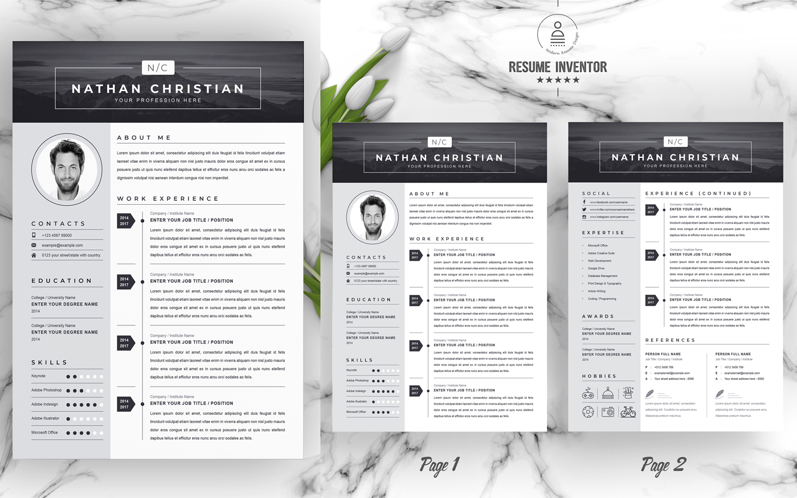 Nathan / Simple Resume Template