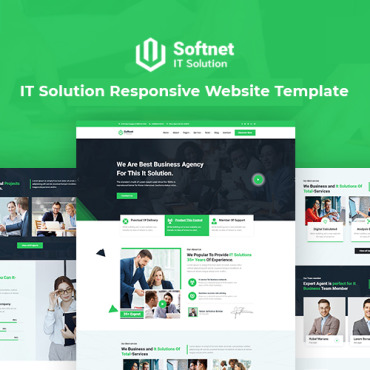 It Solution Responsive Website Templates 187240