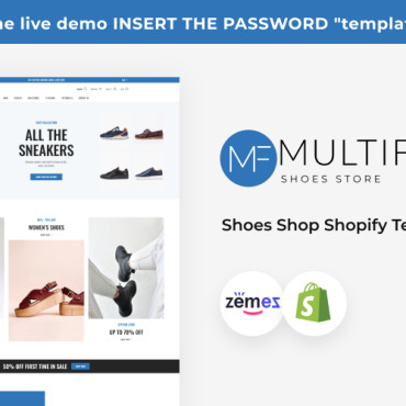 Store Footwear Shopify Themes 187250
