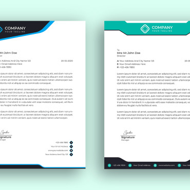 Company Letter Corporate Identity 187337