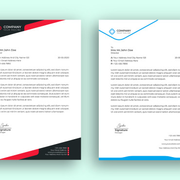 Company Letterhead Corporate Identity 187338