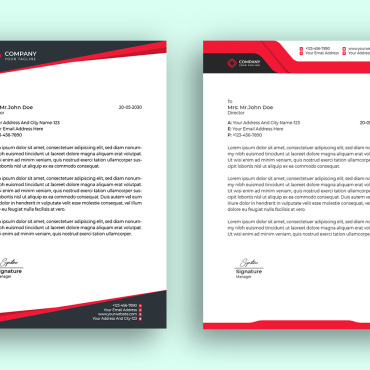 Letterhead Business Corporate Identity 187340