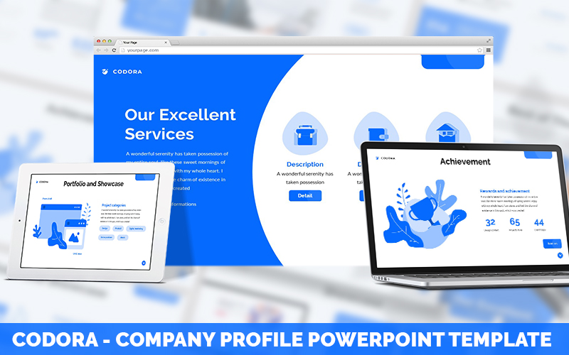 Codora - Company Profile Powerpoint Template